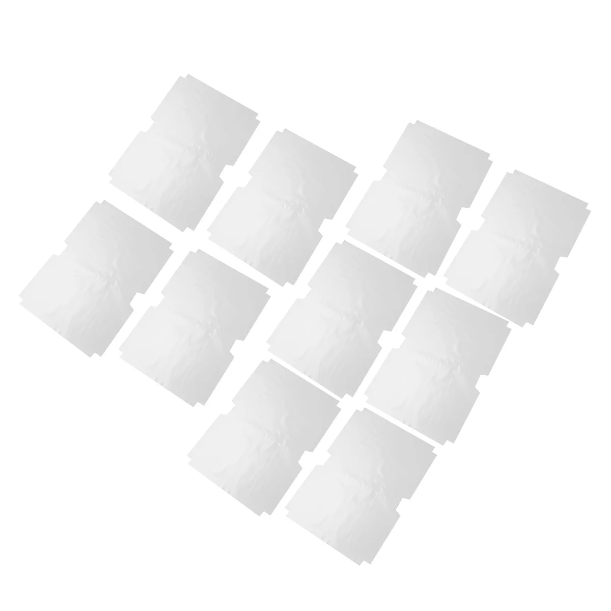 10 Pcs Book Dustproof Accessory Self-adhesive Cover Transparent Protective Clear