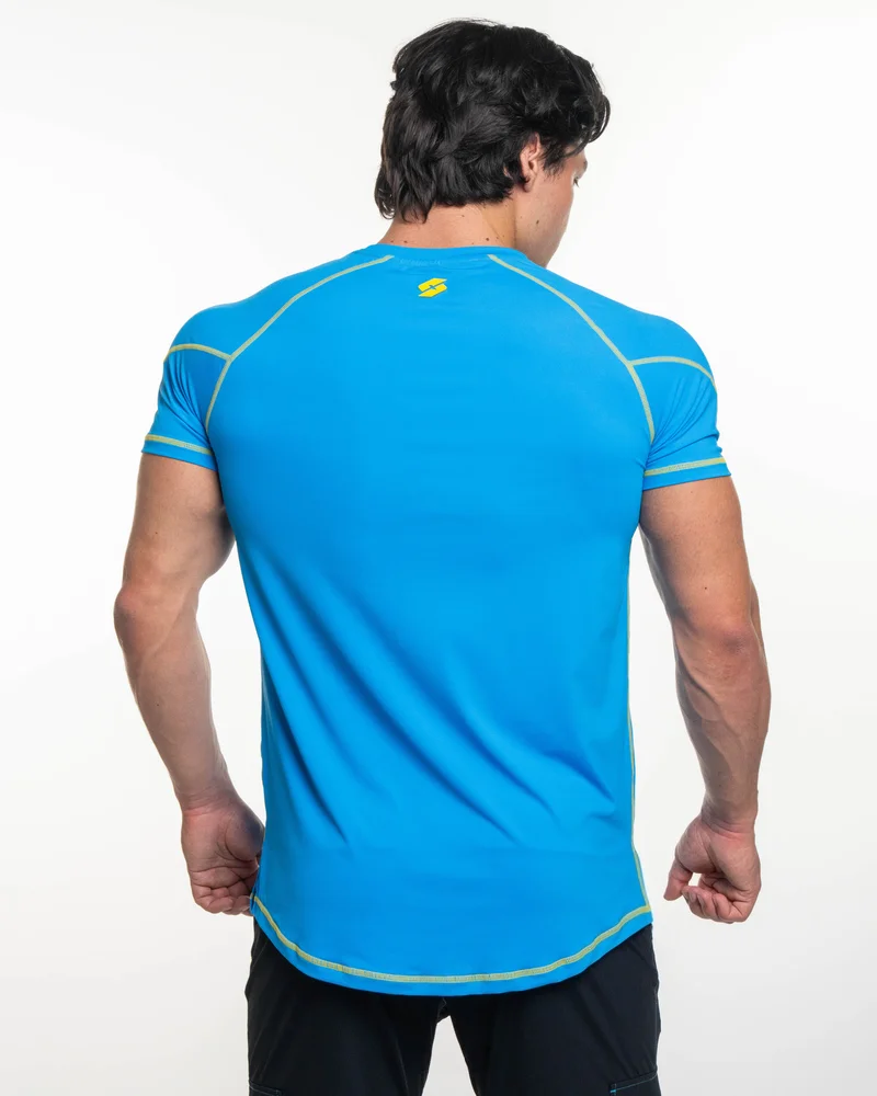 Herren Invincible Omni-Man Kompressions-Rashguard mit kurzen Ärmeln, schnelltrocknendes Fitness-Shirt für MMA, BJJ und Training, Superhelden-Cosplay-Sport-T-Shirt – Detail 9