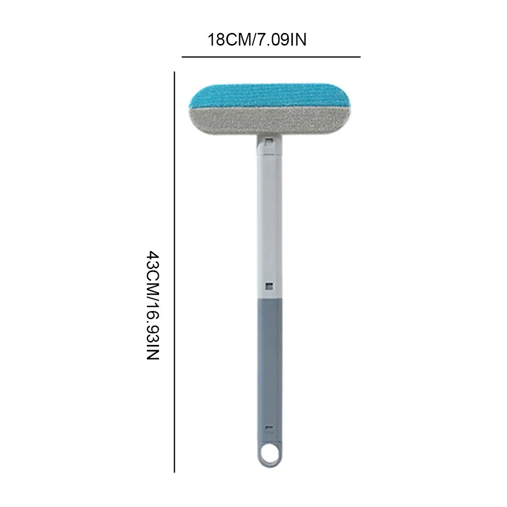 Brosse d'épilation multifonctionnelle pour animaux de compagnie, brosse à Long manche pour vêtements de chien, brosse à peluches, fournitures pour animaux de compagnie