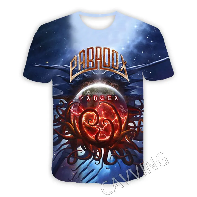 New Fashion Women/Men's 3D Print  Paradox  Rock   Casual T-shirts  Hip Hop Tshirts Harajuku Styles Tops Clothing