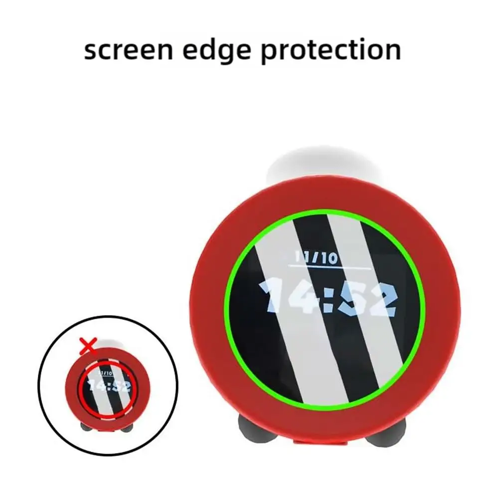 Screen Protector For Nintendo Sound Clock Alarmo Accessories HD Anti Scratch Transparent Soft Film with Auxiliary Tools 2024