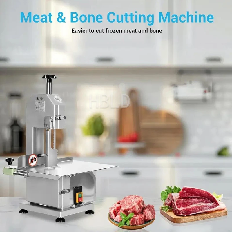 Electric Meat Chopper Affordable Beef Ribs And Pig Feet Cutting Machine for Home Use 110V 220V