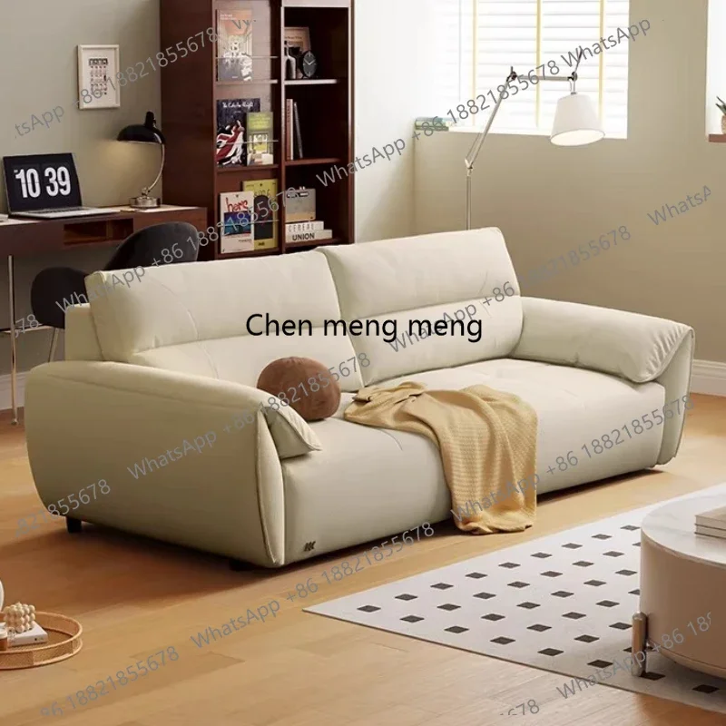 Lounge Luxury Living Room Sofas Multifunctional Balcony White Leather Living Room Sofas Designer Replica Muebles Home FurnitureA