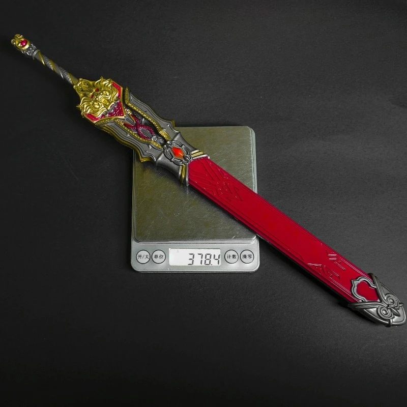 30 CM/40 CM Periferiche di Gioco Gragon Spada Metallo Mestiere Armi Modello Da Collezione Scrivania Ornamenti Regali Di Compleanno Creativi Ragazzo giocattolo