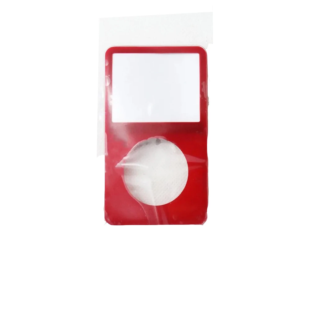 5th-IPod فيديو أسود أخضر شفاف واضح الغطاء الأمامي ل IPC80G/120G/3rd الجيل 160GSimplism Classic3 إصدار رقيق