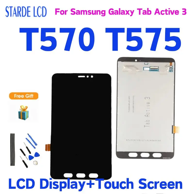 

8“ High Quality LCD For Samsung Galaxy Tab Active 3 3rd Gen 3rd Gen T570 T575 SM-T570 LCD Display+Touch Screen For T570 LCD