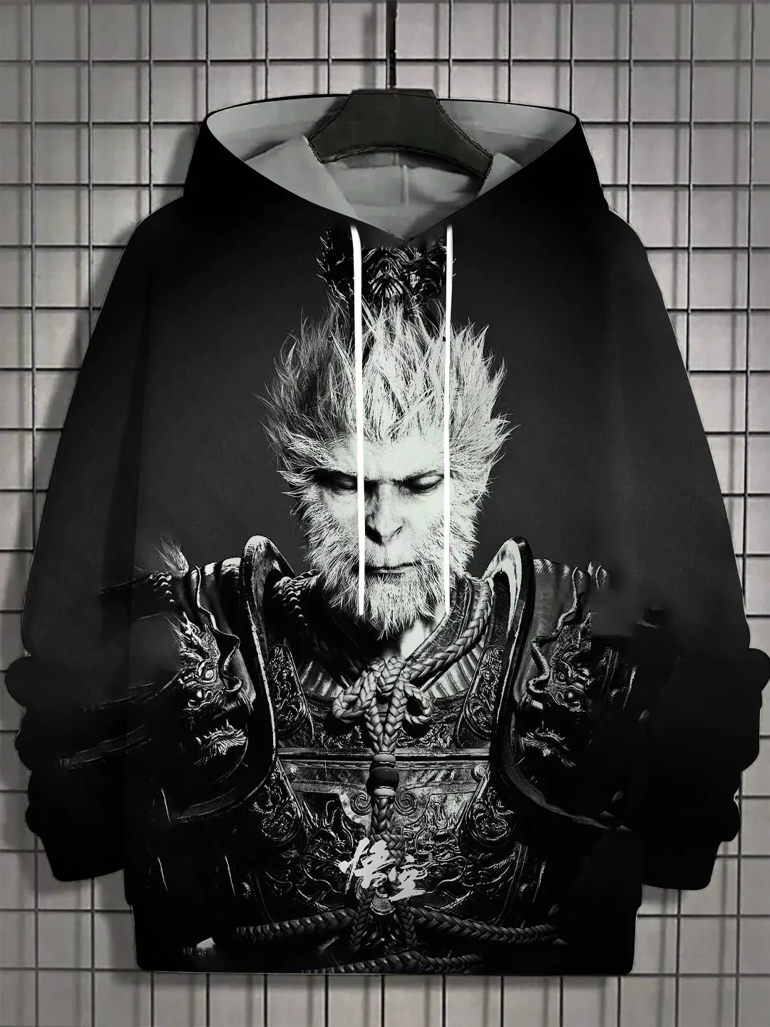 2024 new release Black Myth Wukong printed men's hoodie game sweatshirt men's hoodie casual sports hoodie sweatshirt