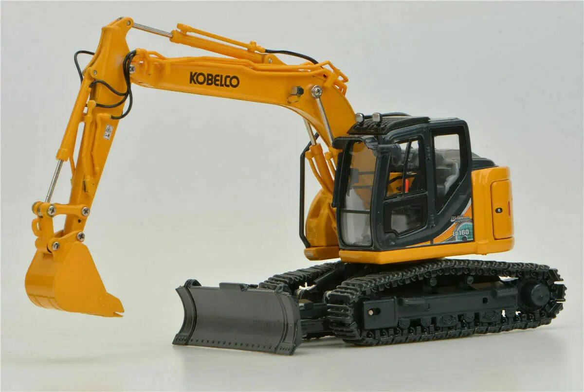 

Ros Kobelco ED160BR-5 Ultra Small Round Excavator Yellow 1:50 Scale DieCast Model