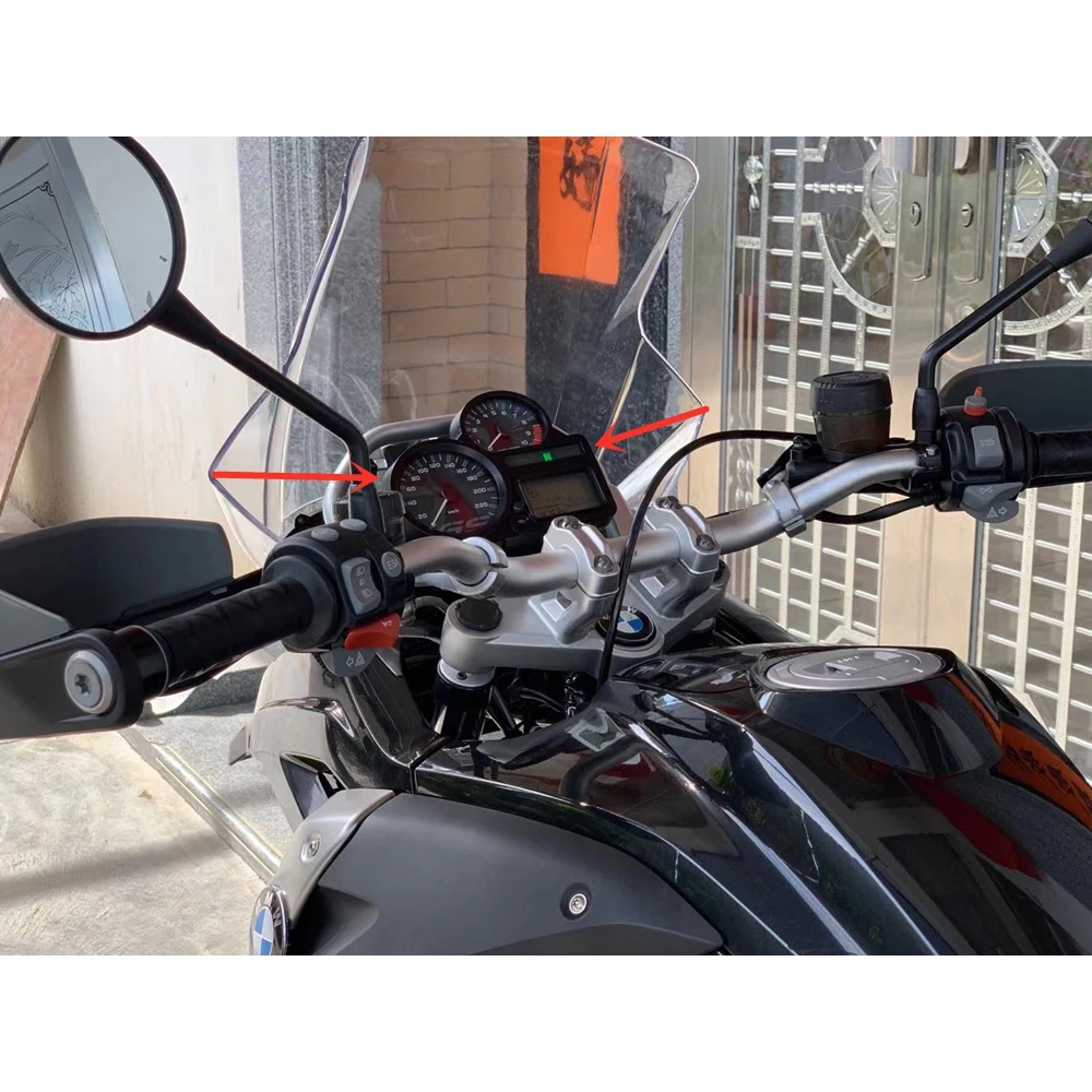 Speedometer Odometer Instrument Housing, Tachometer Gauge Cover for BMW R1200GS, R1100GS, ADV K1300R, Motorcycle Accessories
