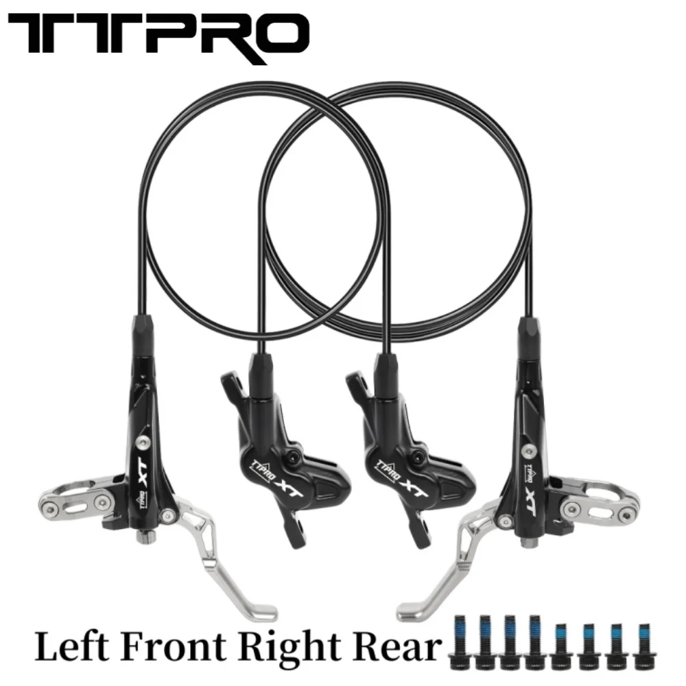 

TTPRO XT MTB Bike Hydraulic Disc Brake Mountain Bike Left Front Right Rear Brake Electric Bike Brake Bicycle Parts