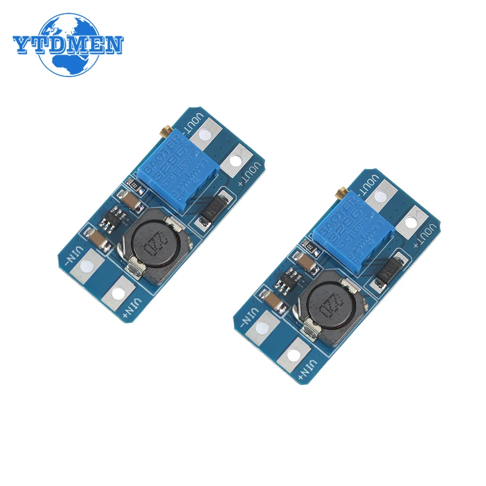 20PCS DC-DC MT3608 Module Kit Adjustable Boost Module 2A Boost Plate Step Up Modules 2V-24V To 5V 9V 12V 28V image 6