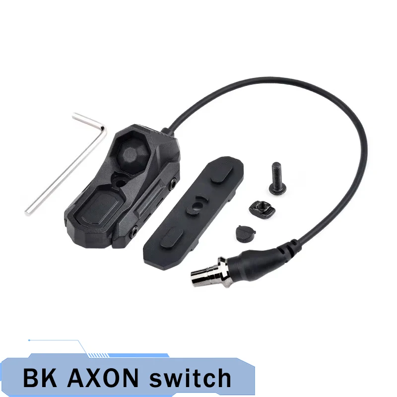 Trefzekere PEQ15 M300/M600 Zaklamp met AXON Dual Functie Afstandsbediening Drukschakelaar voor 20mm Rail Jacht Tactical Airsoft licht