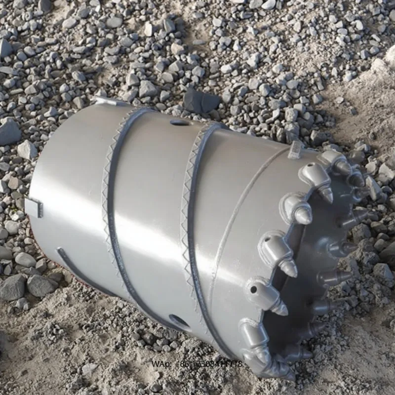 

New Drilling Type Construction Machinery Parts Foundation Work Bucket Core Barrel with Bullet Teeth or Roller Bits