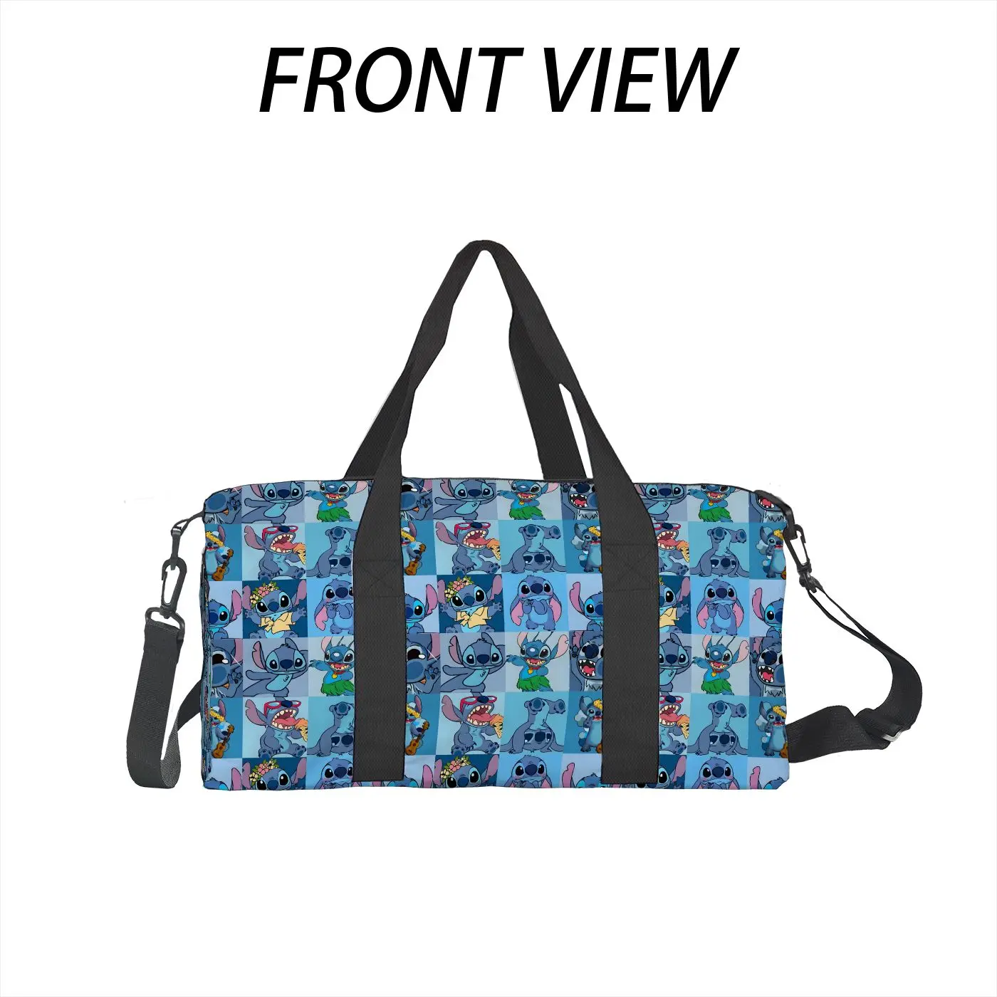 

Сумка-тоут Disney Stitch, дорожная сумка, спортивная сумка, сумка через плечо, высокое качество, большая вместимость, модный подарок, для повседневных путешествий