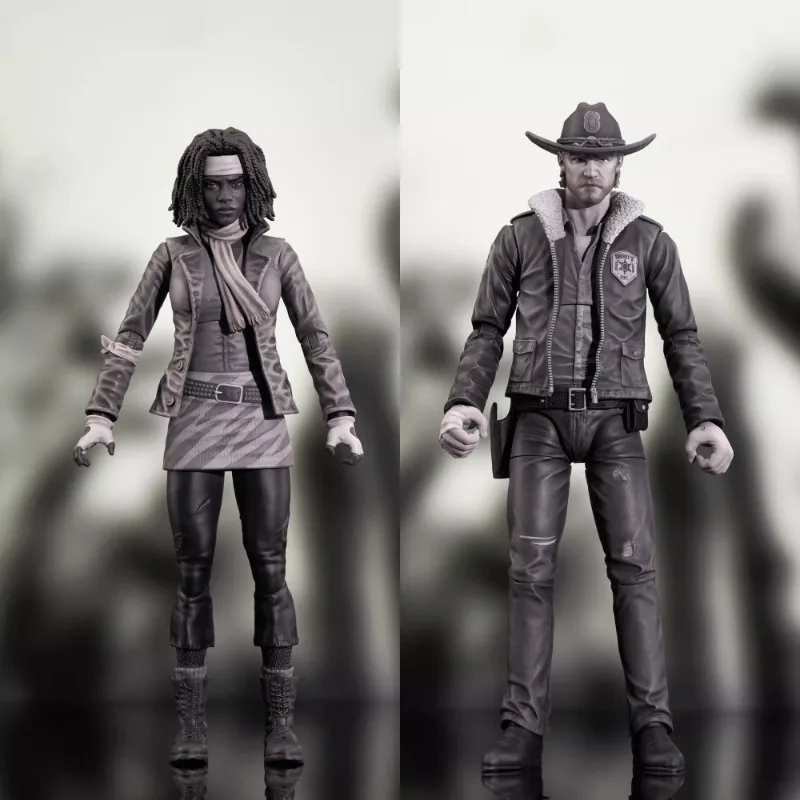 In Stock Diamond Selection Toy 1/12 Michonne Rick Grimes The Walking Dead Deluxe Action Figure 7