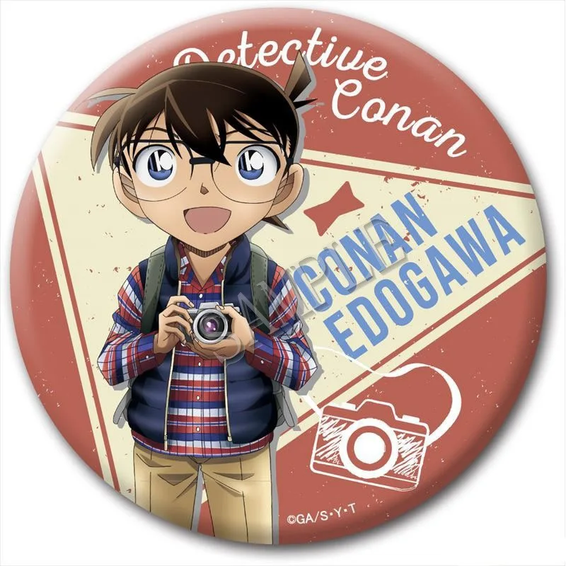 Pin Bros Koleksi Anime Detektif Conan Edogawa Conan Haibara Ai Akai Shuichi Amuro Tooru, Hadiah Seri Manga