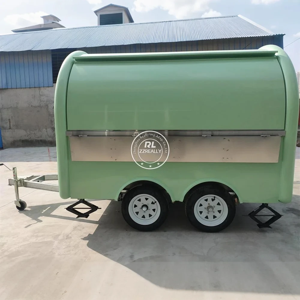 

Fast Food Truck Taco Street Mobile Food Van Ice Cream Cart Coffee Trailer For Sale Made In China