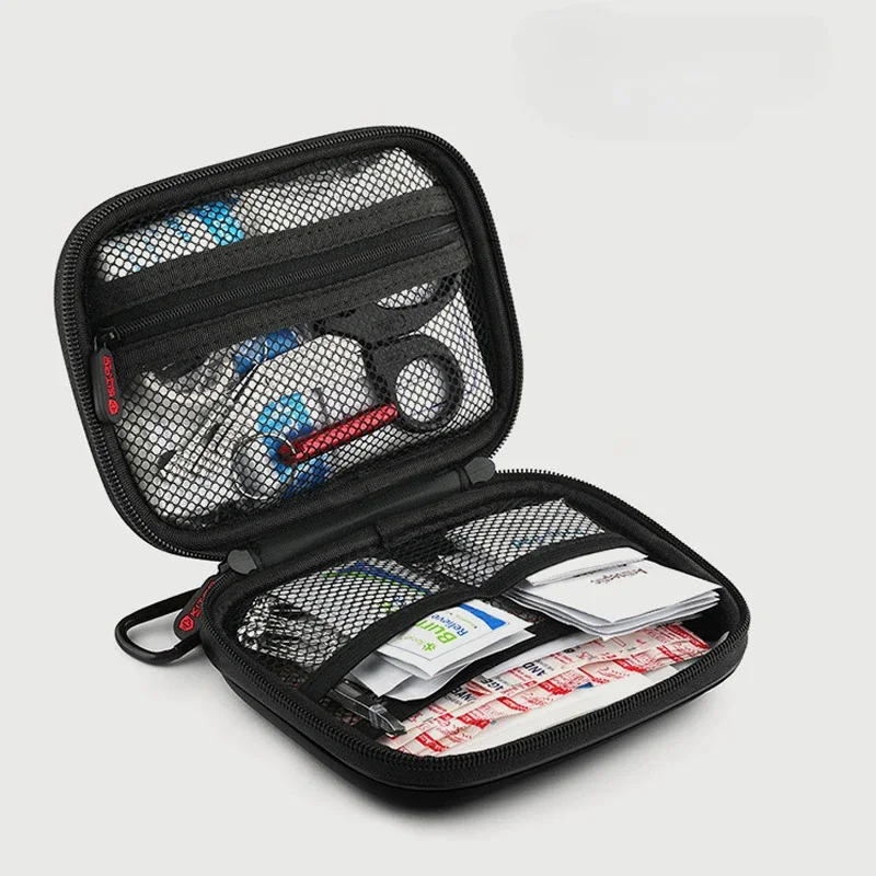 V Kits médicos compactos do kit de primeiros socorros portátil para carro, casa, ao ar livre, esportes, camping, caminhadas e escritório