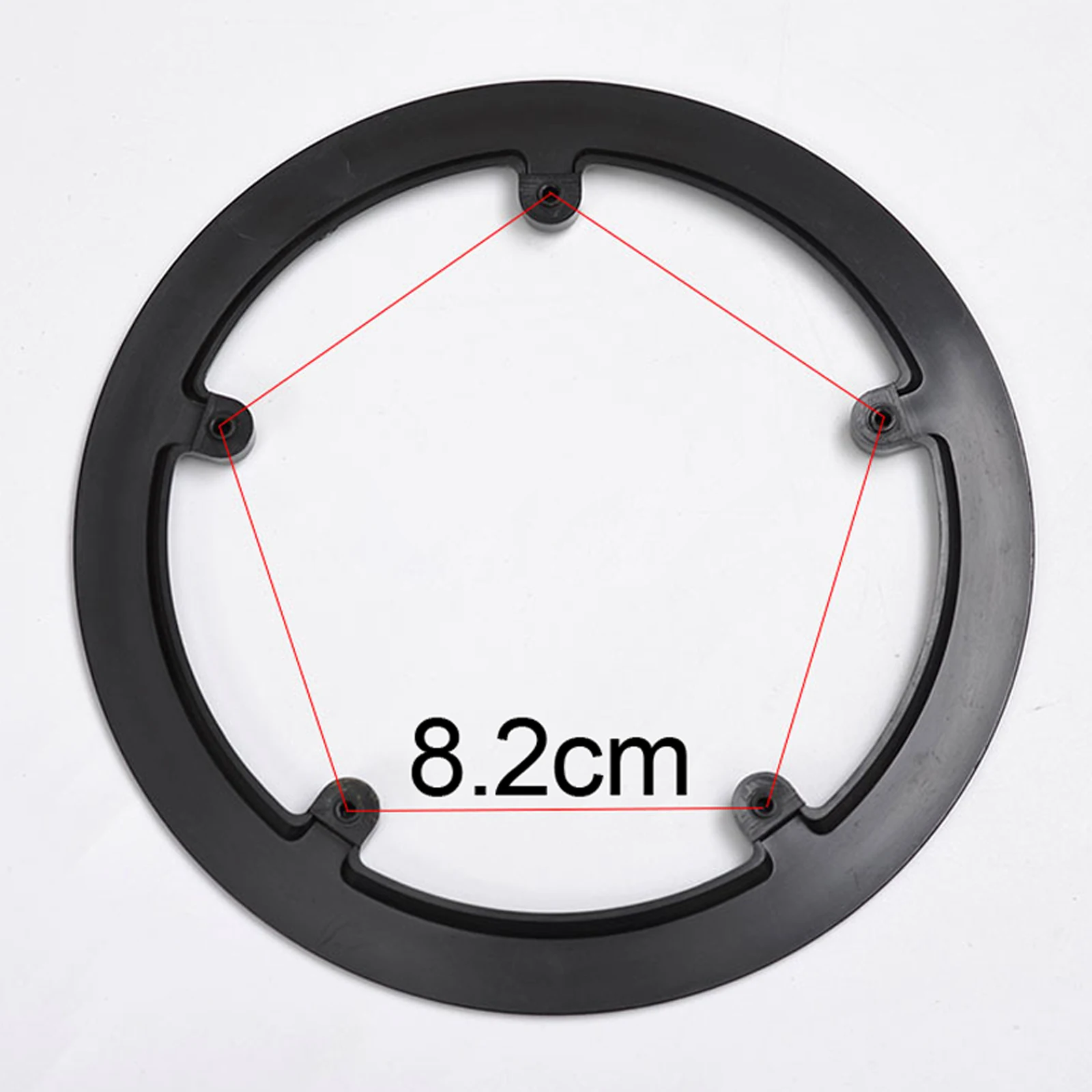 Chain Wheel Protective Cover 44 Teeth 5 Holes Crank Ring Mud Protector Chain Repair Parts Riding Accessories for MTB Bike