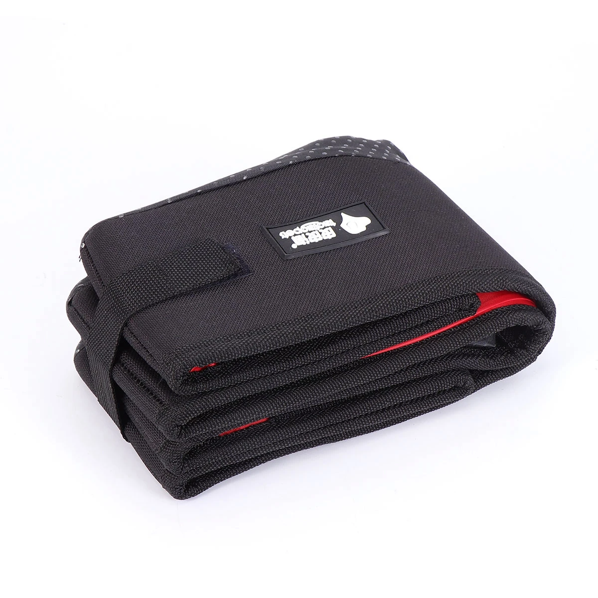 

Portable Oxford Cloth Cat Litter Box Opening Cat Litter Container Waterproof Cat Bowl Kitten Supplies (Red)