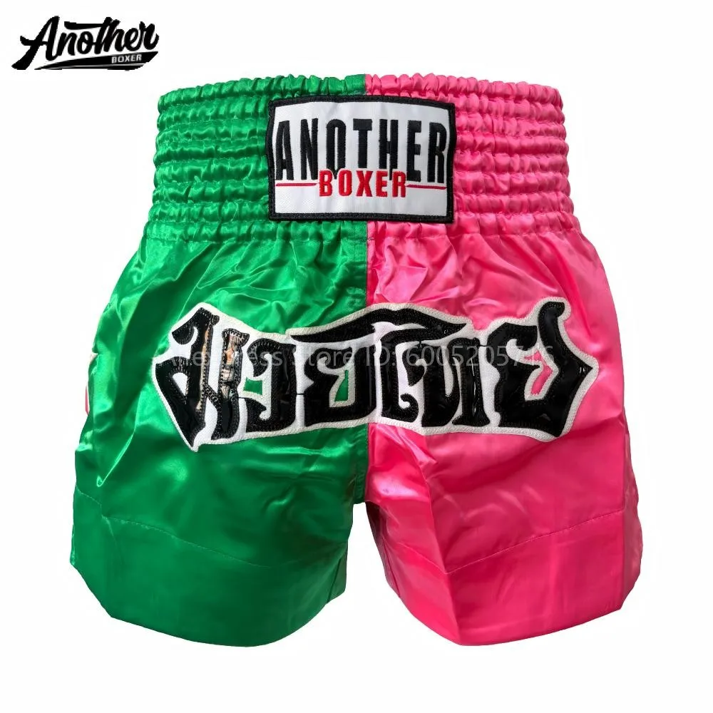 ANOTHER BOXER Boxing Shorts for Kids Boys Girls Combat Sports Muay Thai Shorts Men Women MMA BJJ Training Competition Wear