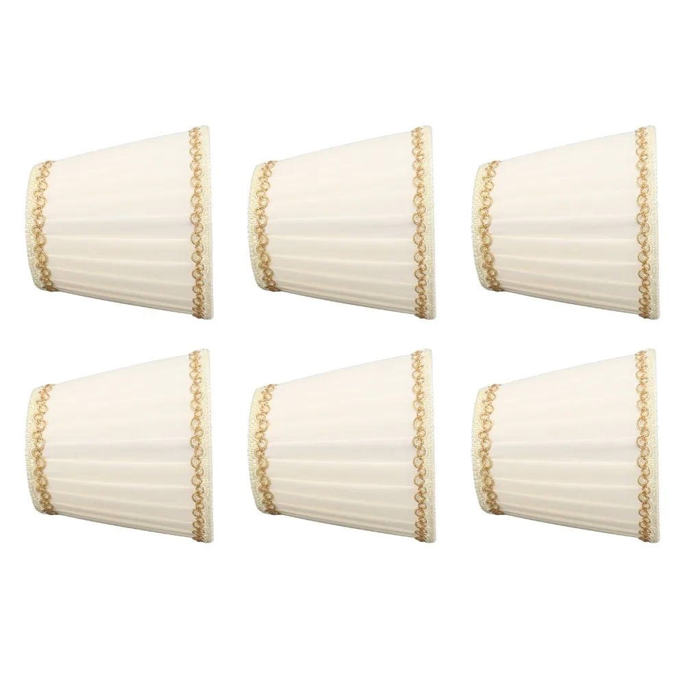 6pcs-modern-fabric-lampshade-clip-on-design-51-inch-height-lamp-cover-chandelier-lamp-shades-indoor-lamp