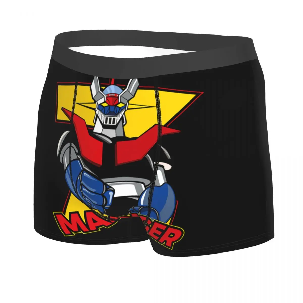 Custom Ufo Robot Goldorak Grendizer Mazinger Z Underwear Men Breathbale Boxer Briefs