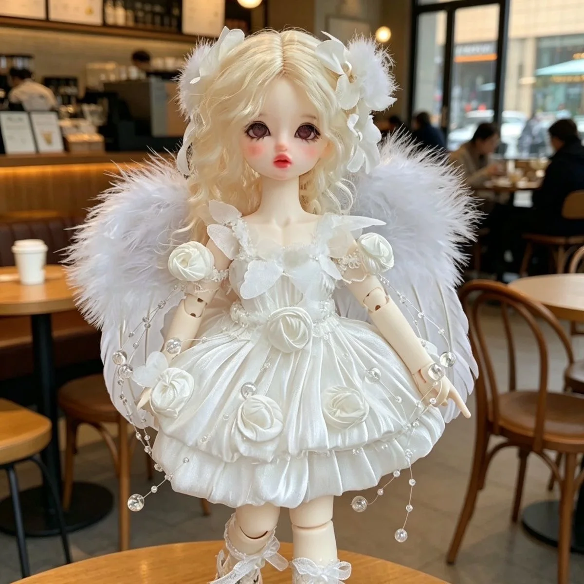 （customization 30day）BJD doll clothes suitable for  1/4 1/6 size Cute  clothing set doll accessories (4 points)