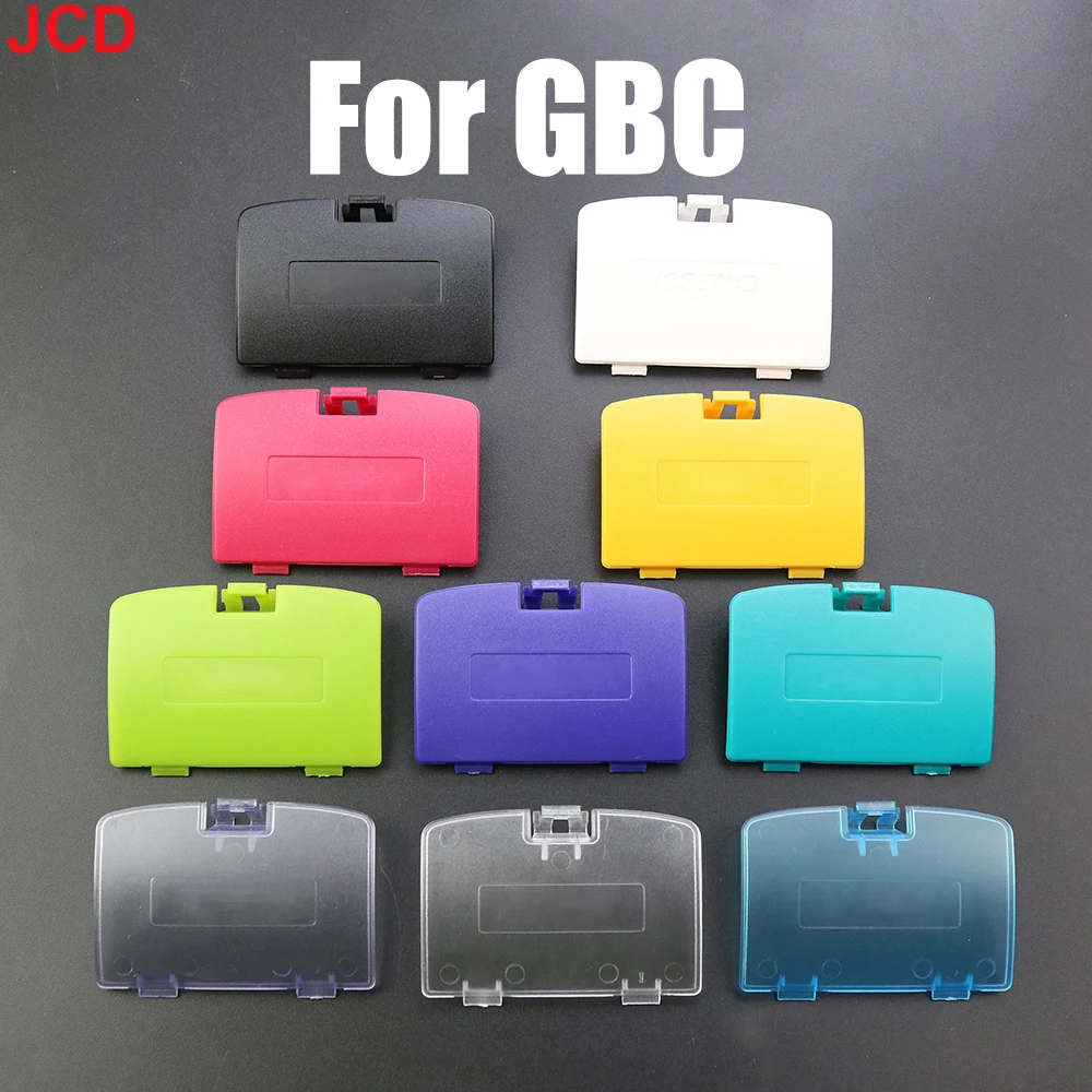 

JCD 1pcs For Gameboy Color For GBC Battery Cover Lid Door Replacement For GBC Back Door Case