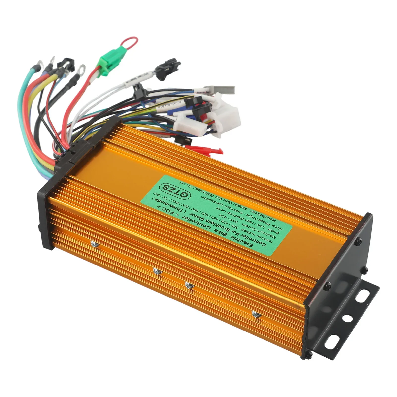 1200W Brushless Motor Controller Sine Wave 48V/60V/72V 35A 15mos For Electric Bike Trycycle E-bike Scooter Brushless