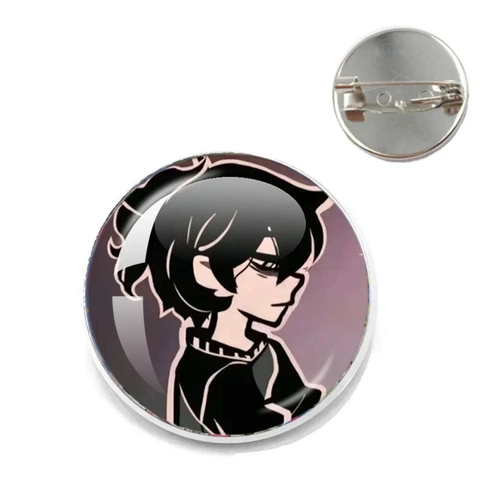 Game The Coffin of Andy and Leyley Cosplay Clothes Lapel Pins Decor Jewelry Metal Brooch Hat Collar Funny Accessories Fans Gift - view 3
