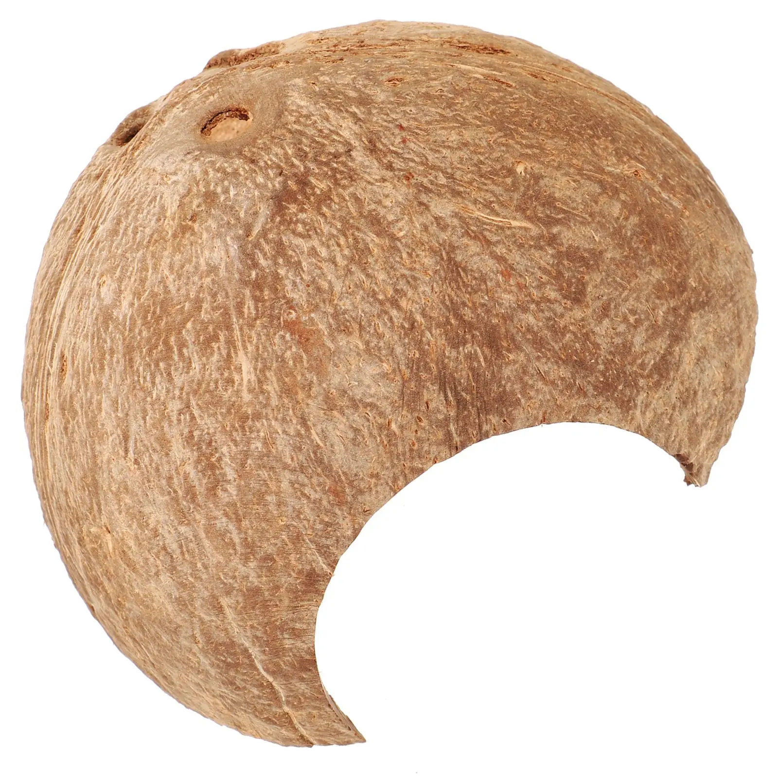 

2Pcs Coconut Shell Hideout House For Leopard Gecko Humid Tank Accessories Snake Crab Shelter Lizard Spider Enclosure