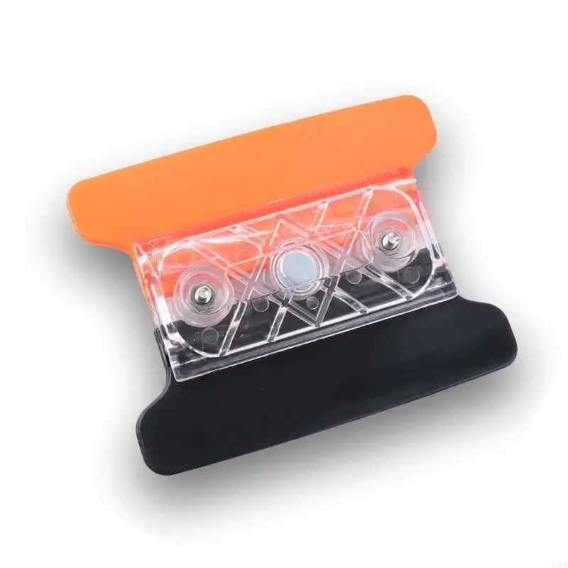 M76E أداة ممسحة مغناطيسية لأغشية نافذة السيارة قابلة للتعديل مع شفرة مزدوجة الجوانب لتطبيق الفينيل