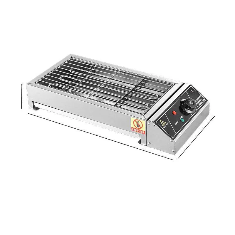 Indoor Electric BBQ Grill Smokeless Kebab Maker for Home Commercial Street Food
