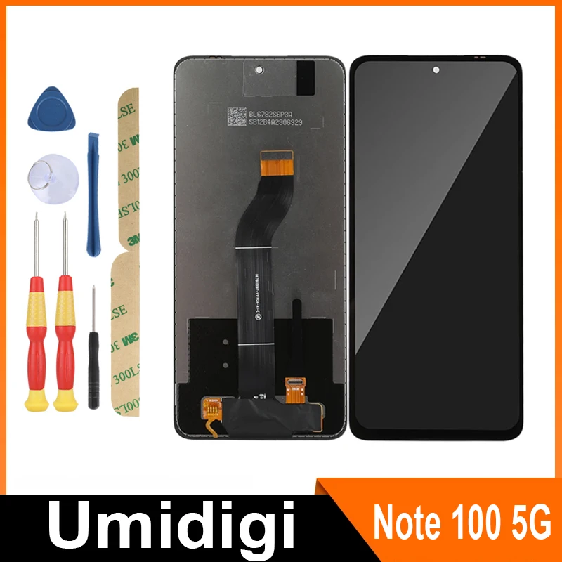 For UMIDIGI Bison X10 X10 Pro Note 100 5G / LCD Display + Touch Screen+With Frame