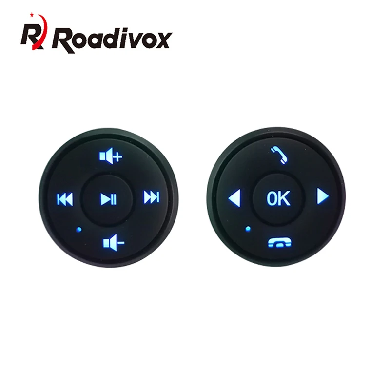 10 Keys Wireless Car Steering Wheel Control Button Switch for Car Radio DVD GPS Multimedia Navigation Head Unit  Remote Control