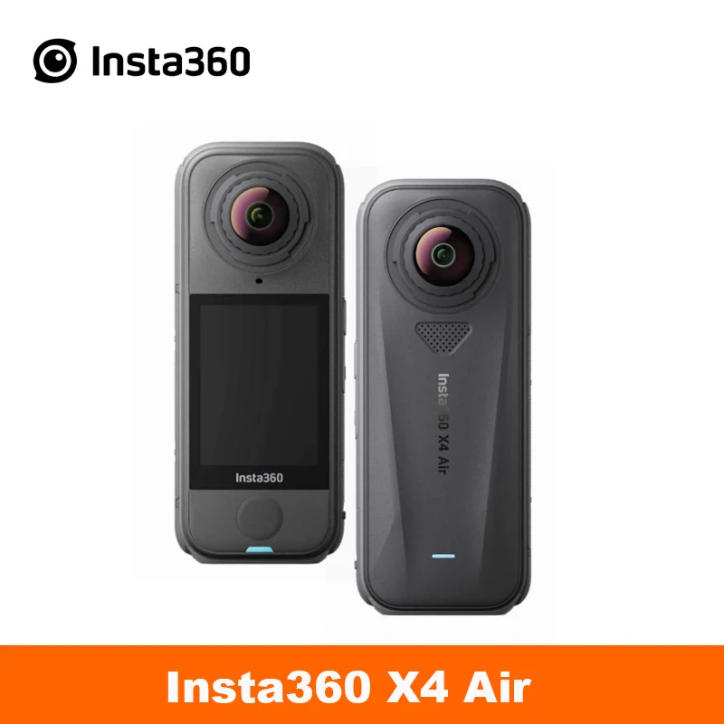 Insta360 X4 Air / X4 actiecamera - 165 g lichte 8K 360 graden camera, onzichtbaar paaleffect Ingebouwde want X4 Air