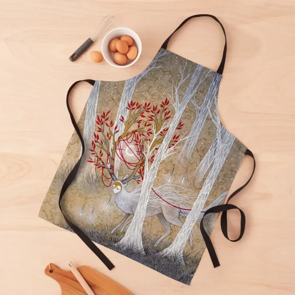 

Capturing Fate - TeaKitsune Kirin Yokai Apron Things For The Kitchen Kitchen Utensils Women Kitchen'S Apron
