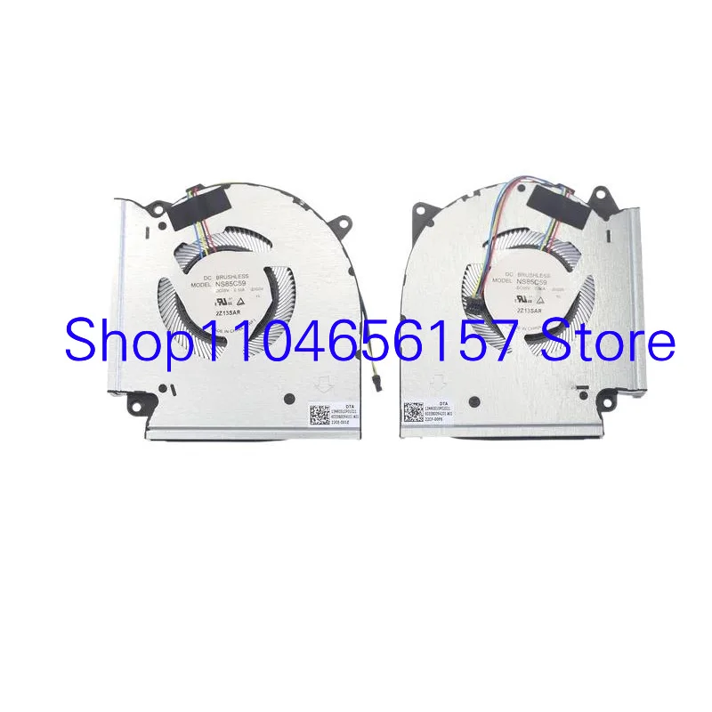 J ноутбук для Asus ROG Strix g513qe QC g513ie g513ie g513ih g713qe g713ie RTX 3050 Ti охлаждающий вентилятор NS85C59-20G04 20g05 dc5v
