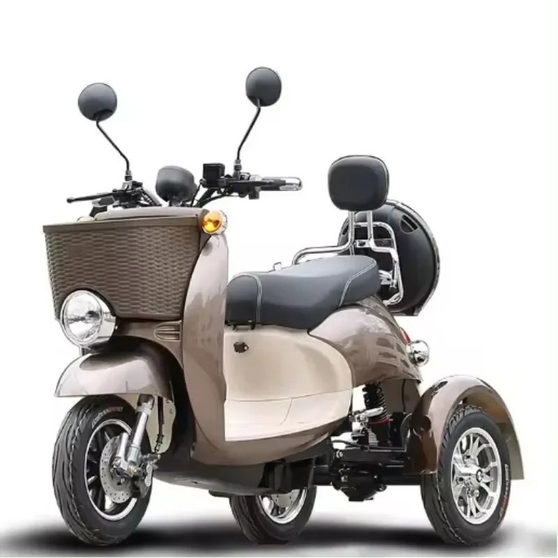 Tricycle  for Elderly Passenger Electric Vehicle Scooter Motorcycle Tricycle Three Wheel Bike