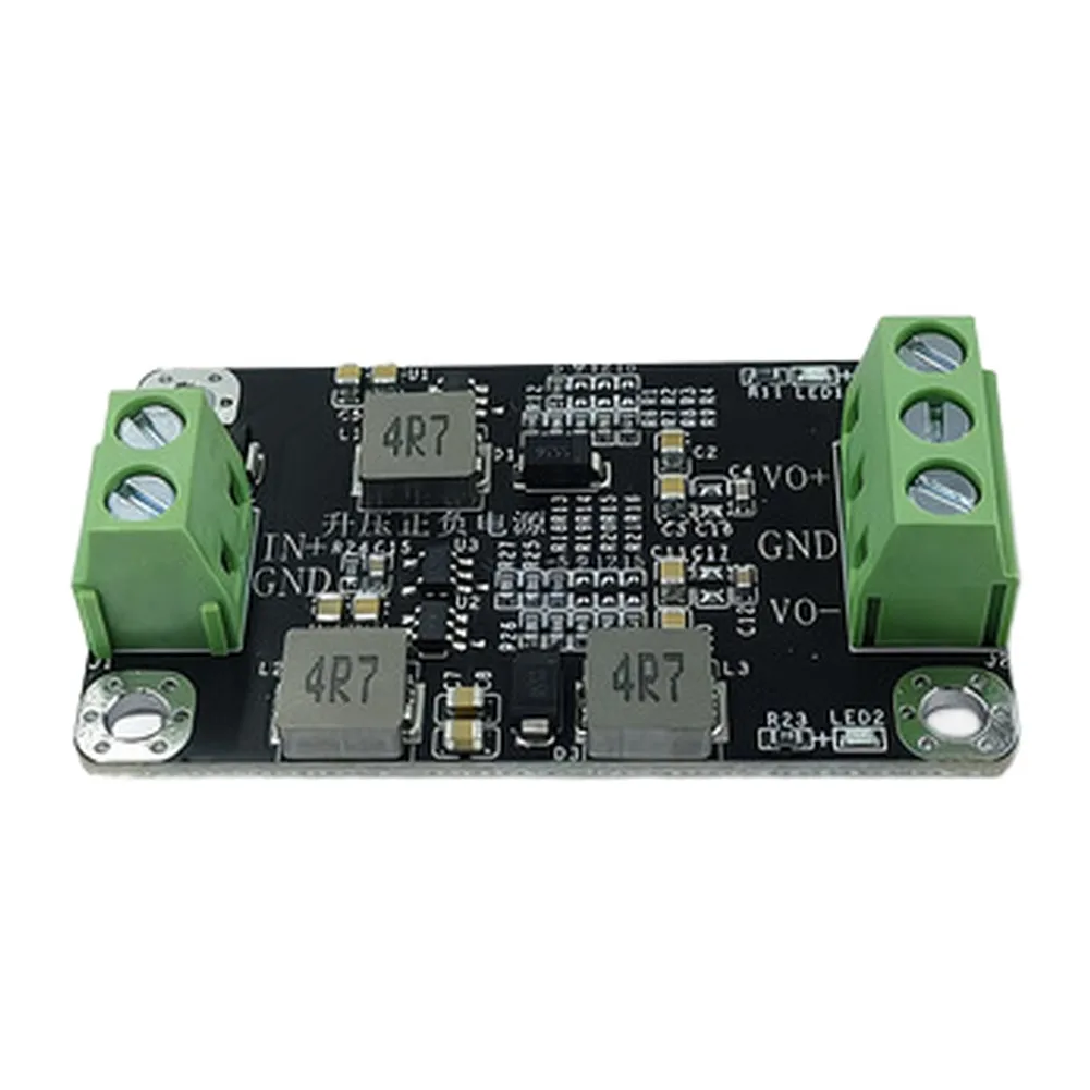 Step-up Converter DC-DC Boost Module Compact PCB Design Ultra-low Ripple 30mV Wide Input 3V 15V For Data Converters