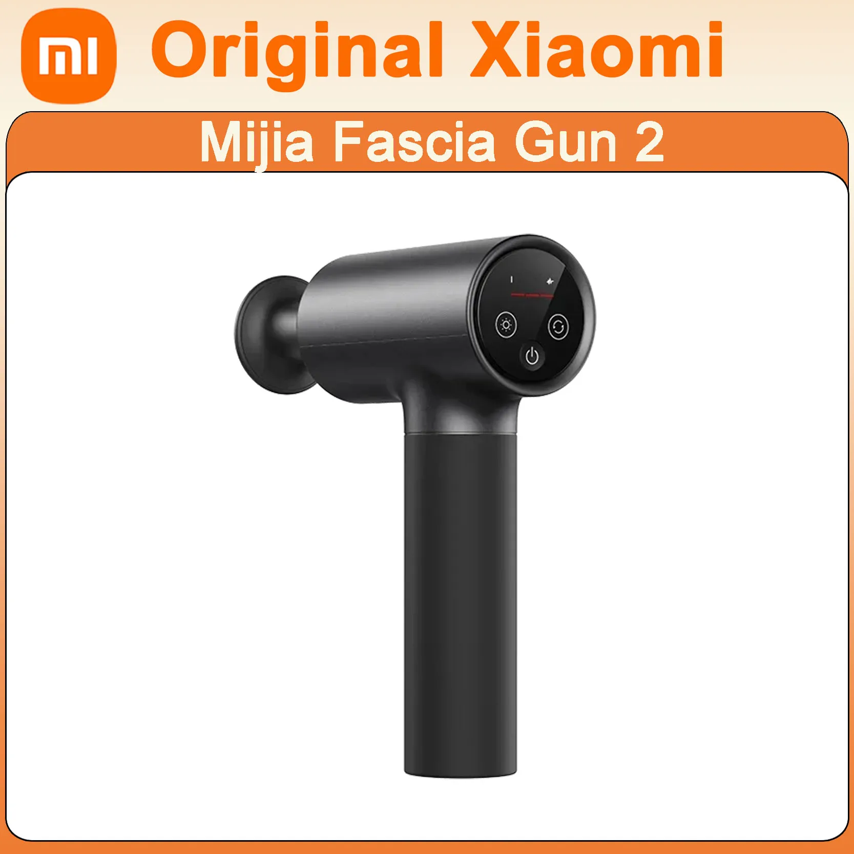 

Original Xiaomi Mijia Fascia Gun 2 Dual Mode 3 Gear Hot Pack Mode Strong Power Intelligent Multiple Safety Protection Black