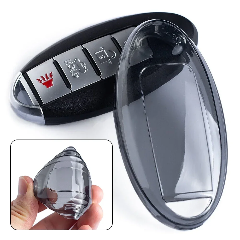 Key Case Key Fob Case Cover Holder Accessories For Nissan For Infiniti For Q30 Q50 Q60 QX50 QX70 14/16-2019