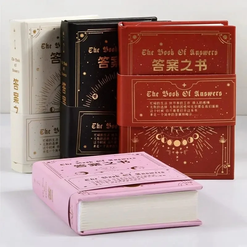 Livre de réponses magique, version mini, bilingue, livre de poche portable, cadeau d'anniversaire, carnet créatif, petit format portable