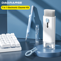 7 in 1 Electronic Cleaner Kit Computer Keyboard Brush Earphones Cleaning Pen For Headset Phone Cleaning Tools Keycap Puller Set