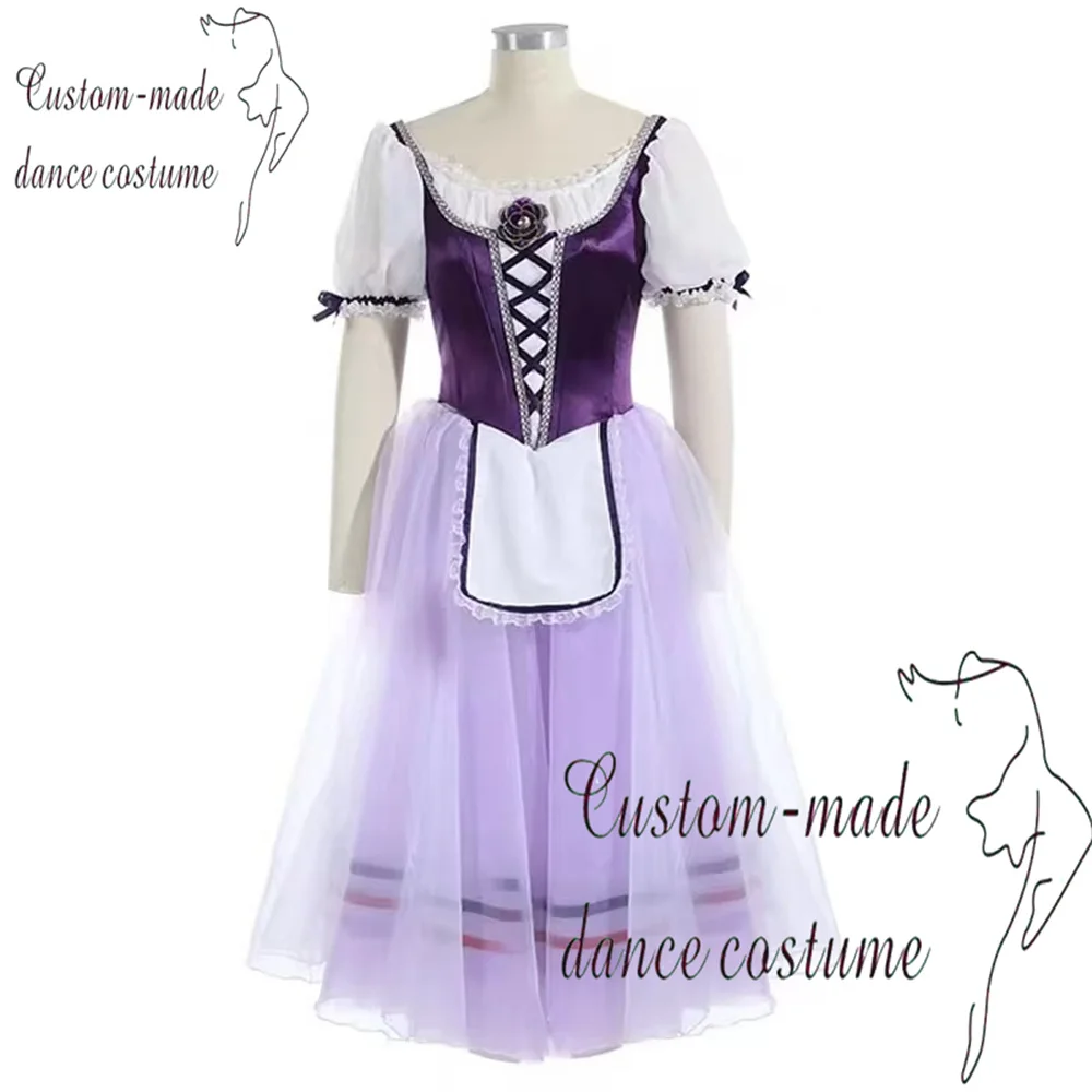 Adult child Gepelia, daughter who can't be locked up, ballet dress competition dress long gauze dress performance dress PDE