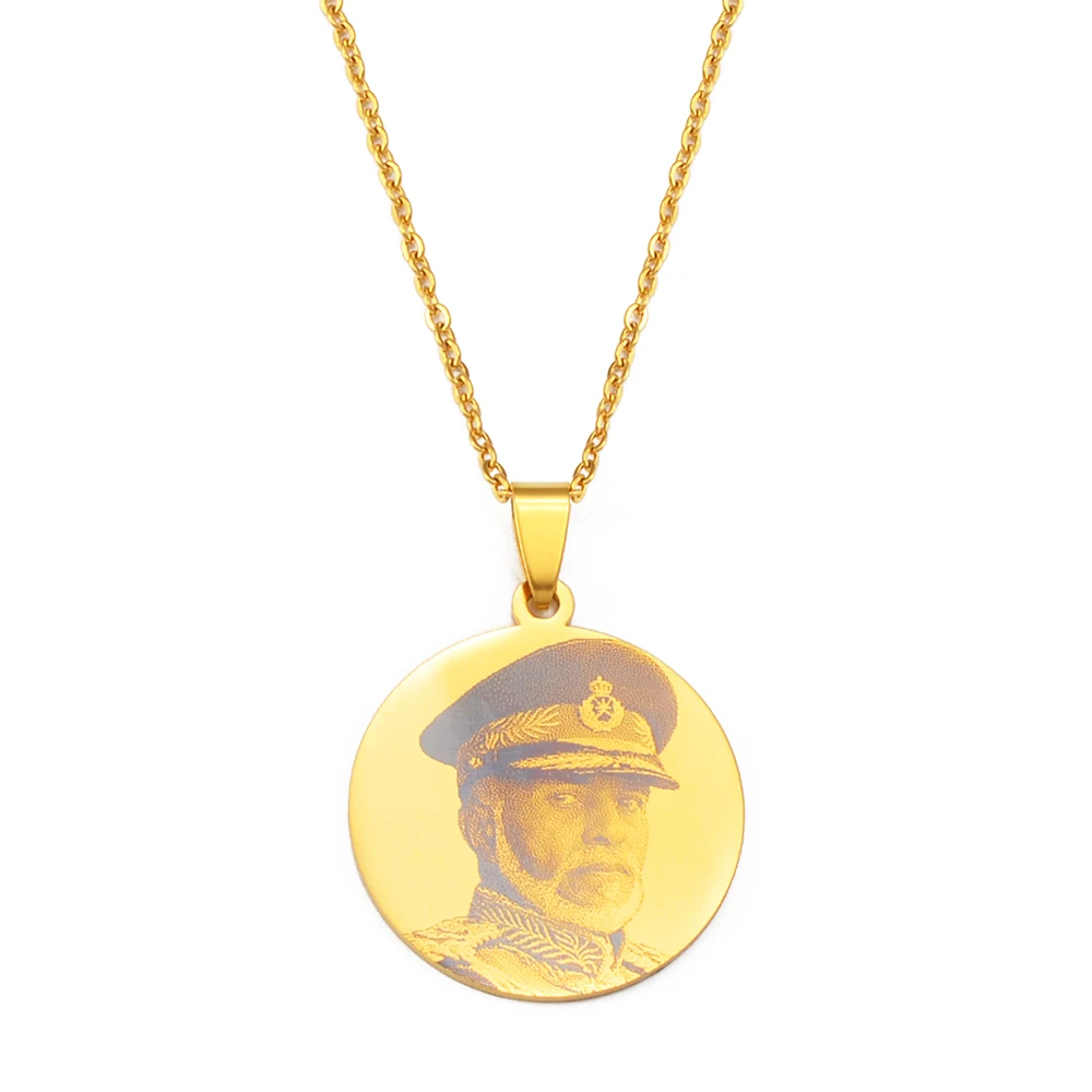 Anniyo Pendant Necklace of Sultan Qaboos Bin Said, Sultan of Oman Jewelry  #D0015