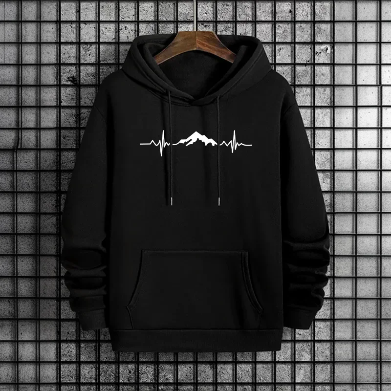 Koreanischen Stil Herren Trainingsanzug Kleidung Drucken Casual Sweatshirts Im Freien Sport Jogging Herren Hoodies Hohe Qualität Sportswear 2025