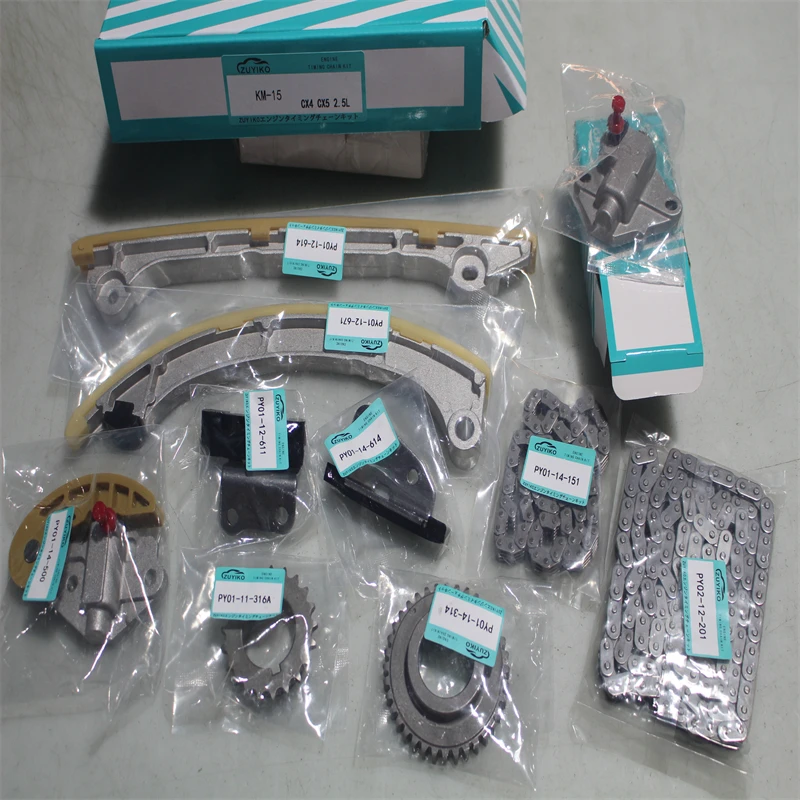 

CX-5 Timing Chain Kit for CX-5 2.5 Atenza 2.5L 2009- Engine Py02-12-201 PY01-14-500 KM-15