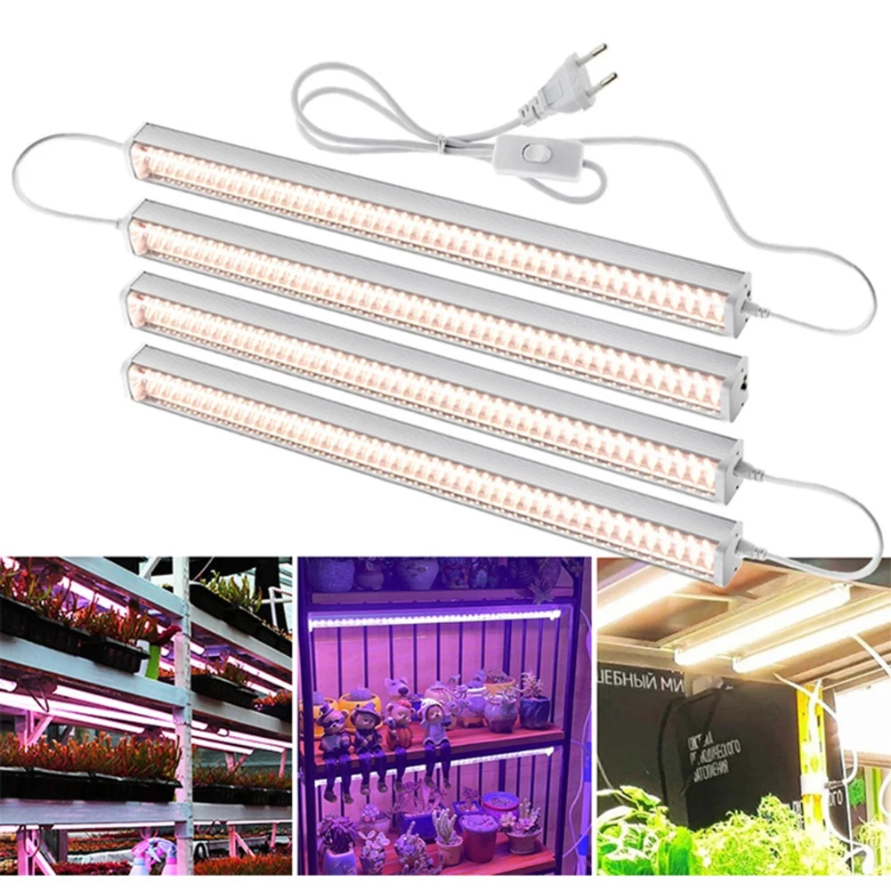 Indoor Full Spectrum LED Crescer Luz, Lâmpada de Crescimento Strip para Plantas, Tenda Crescente, Phyto Lamp, Flower Crescimento Fill Lâmpada, T20